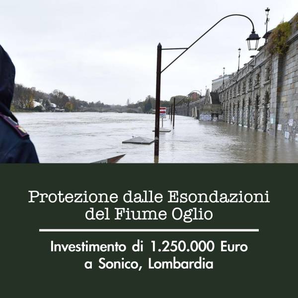 Investimento di 1.250.000 Euro per la Protezione d...