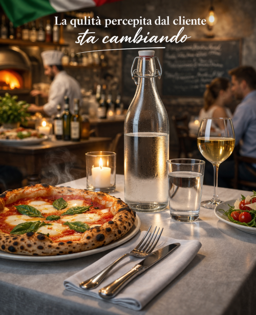 Acqua al ristorante — Quando un bicchiere raccon...